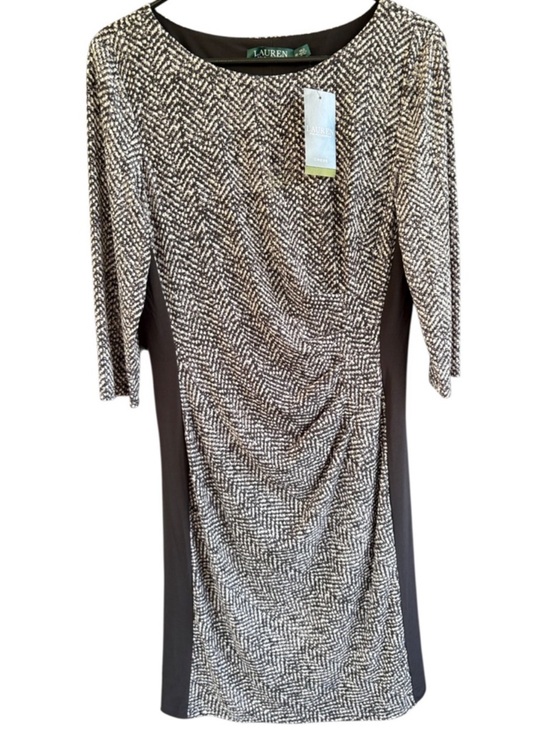 Lauren Ralph Lauren Dresses & Skirts - Ralph Lauren Ruched Waist Illusion Stretch Dress Size 12 Retail $139.00 NWT